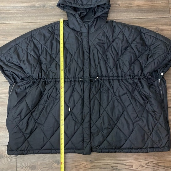 Derek Lam 10 Crosby Payton Quilted Poncho - Picture 12 of 12